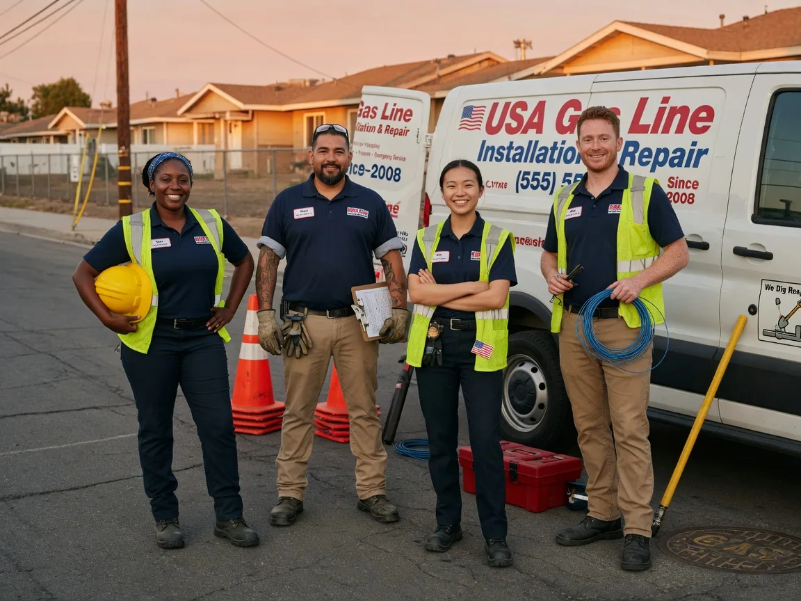 Gas Line Installation company in Flora, MS
